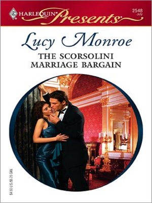 cover image of The Scorsolini Marriage Bargain